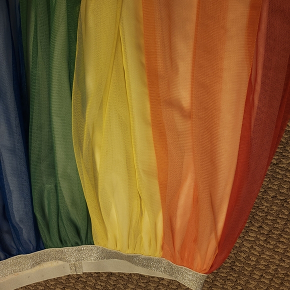 Rainbow Tulle skirt - Picture 2 of 5